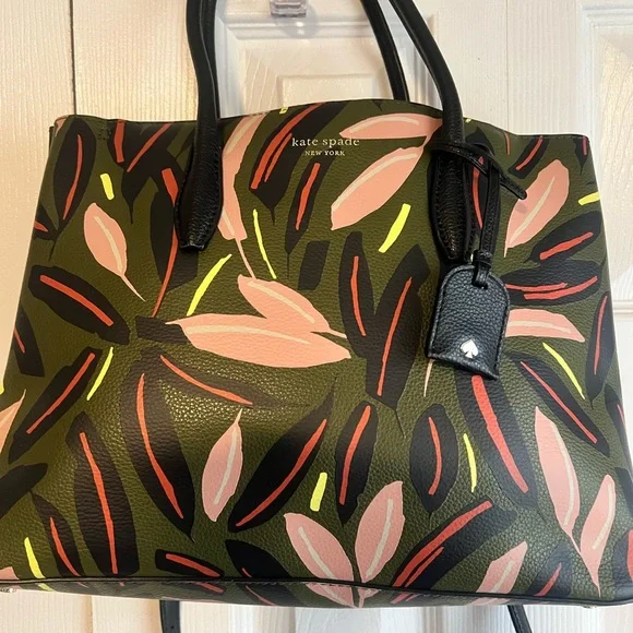 Banana Leaf Print Kate Spade Bag